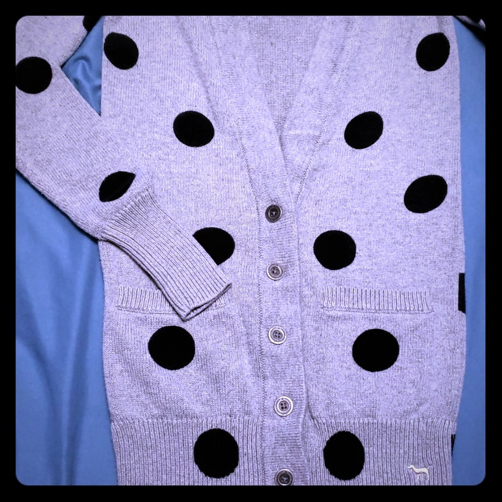 NWOT - Victoria Secret PINK Polka Dot Cardigan